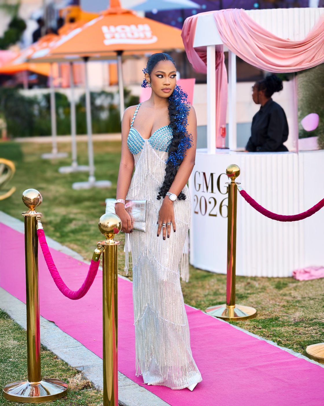 Ratile Mabitsela on the GMG 2026 red carpet